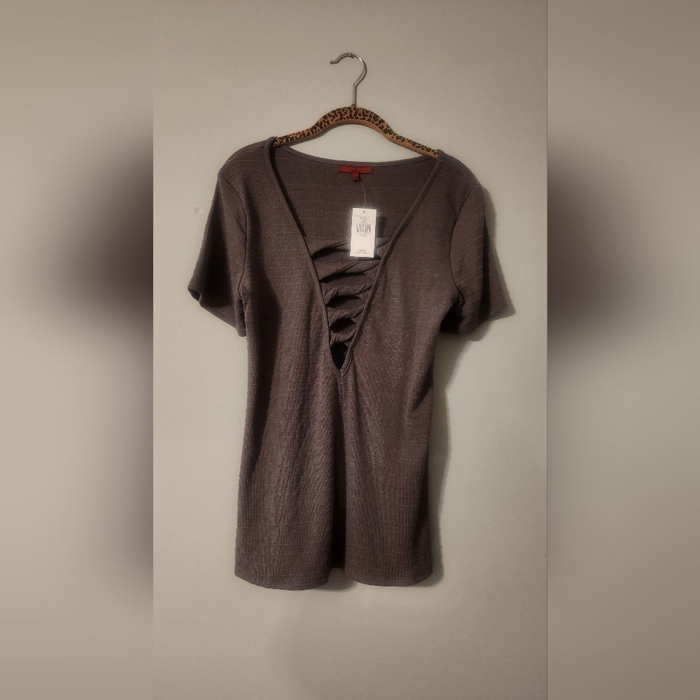 Exclusive Twisted Strappy Topred by BKE